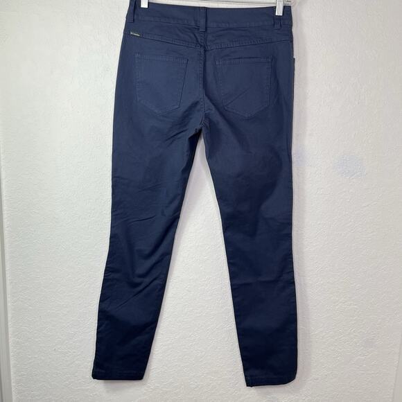 Columbia Canvas Pants Size 8, blue, straight leg, outdoor, camping, trailing - Picture 5 of 7